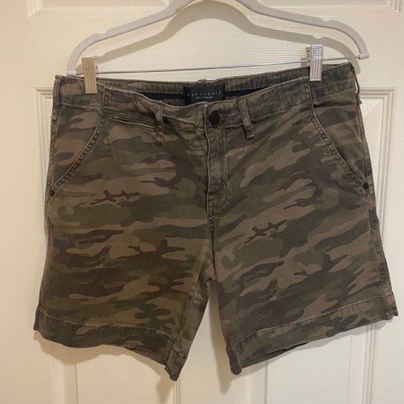 Sanctuary Camouflage Shorts - Picture 1 of 6